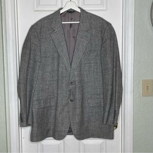 Gray Classic Suit Jacket Men’s 48L Vito Rufolo SOFT